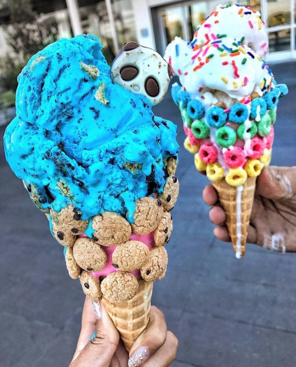 Cookie Monster Ice Cream Menu  El Cajon, San Diego's  1 Dessert Shop