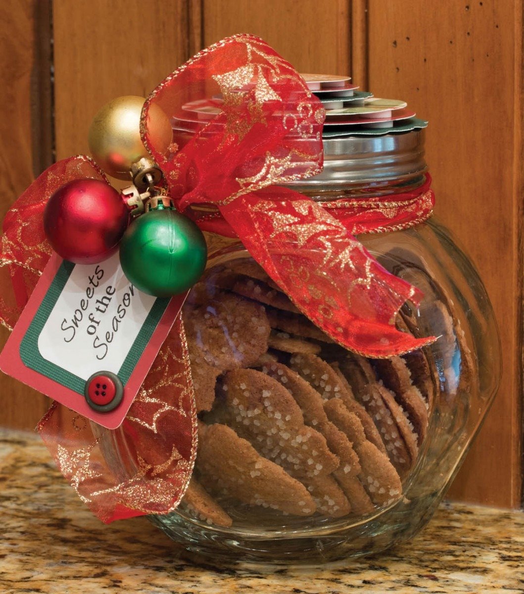 Storybook Christmas Cookie Jar
