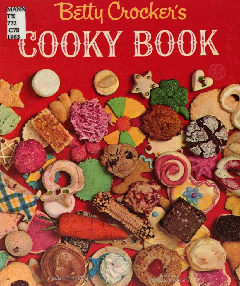 Betty Crocker's Cooky Book, From 1963