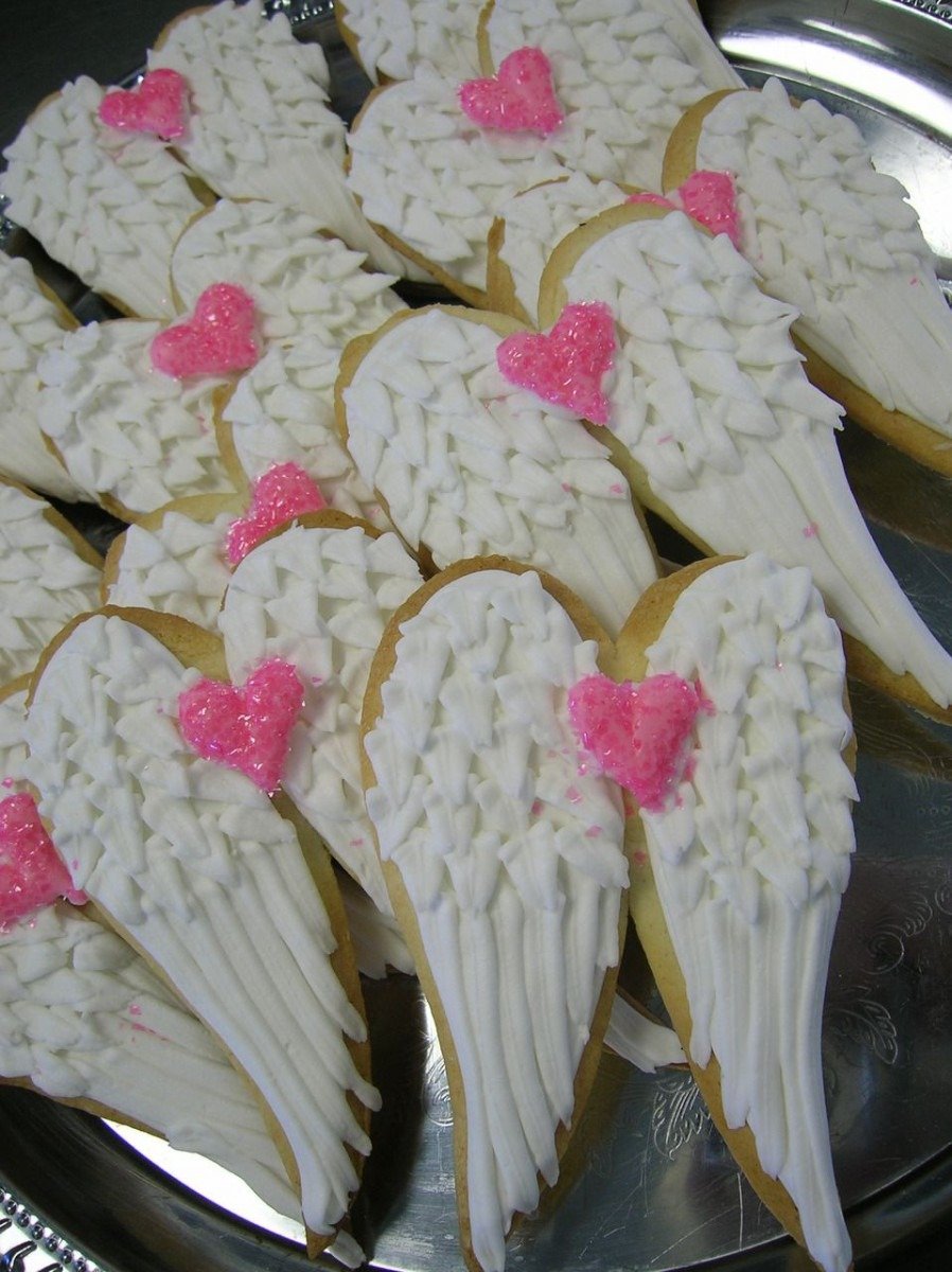 Angel Wing Cookies