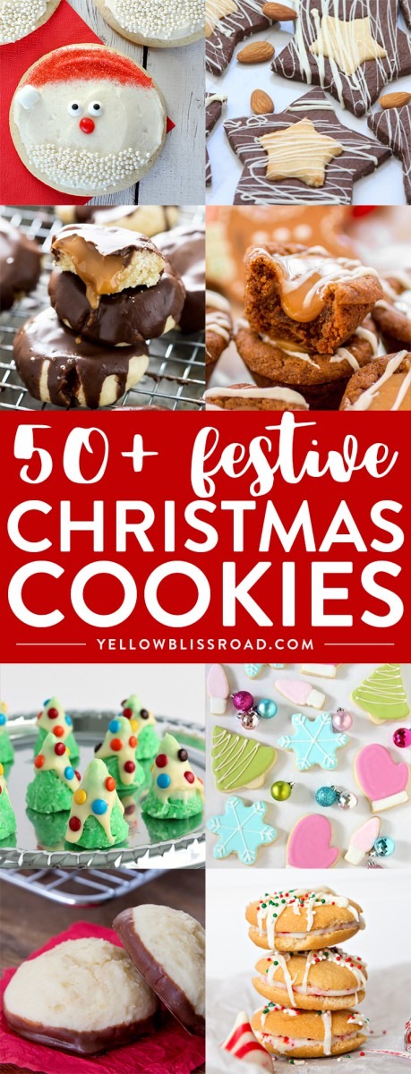 50+ Festive Christmas Cookie Recipes