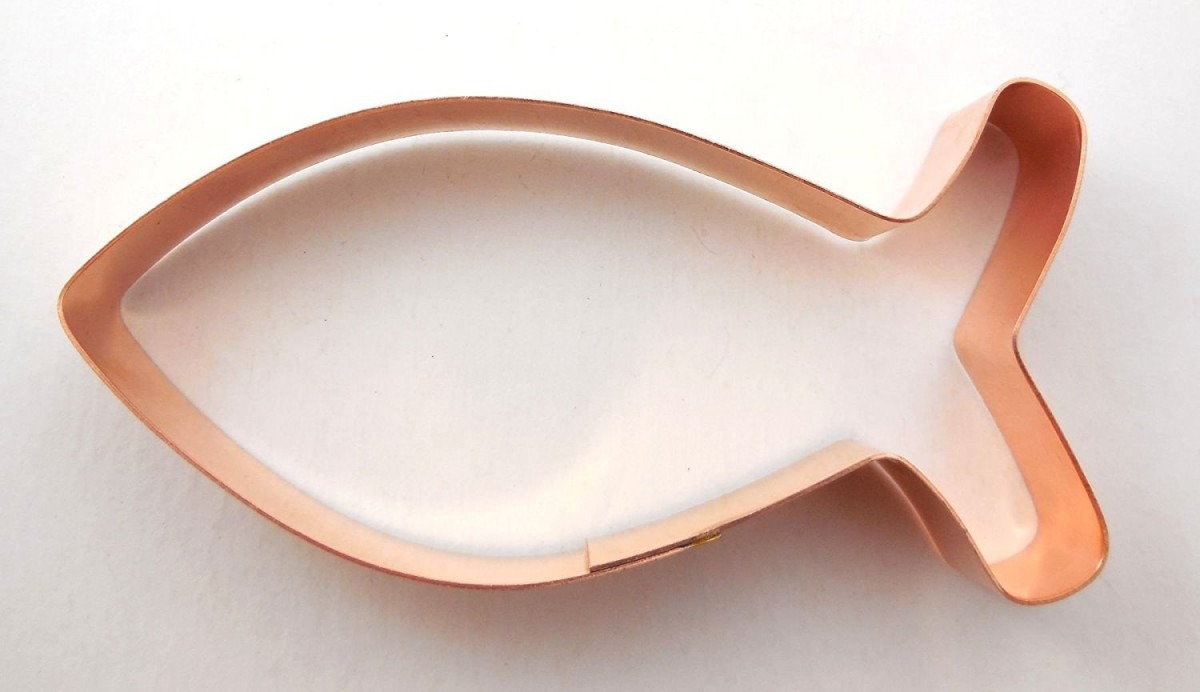 Amazon Com  Ichthys, Ichthus, Christian, Jesus Fish Cookie Cutter