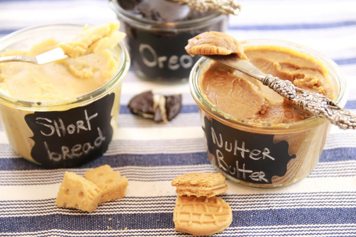 Homemade Nutter Butter Cookie Butter