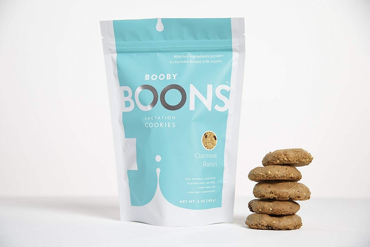 Amazon Com  Booby Boons Lactation Cookies, Oatmeal Raisin, 6oz Bag