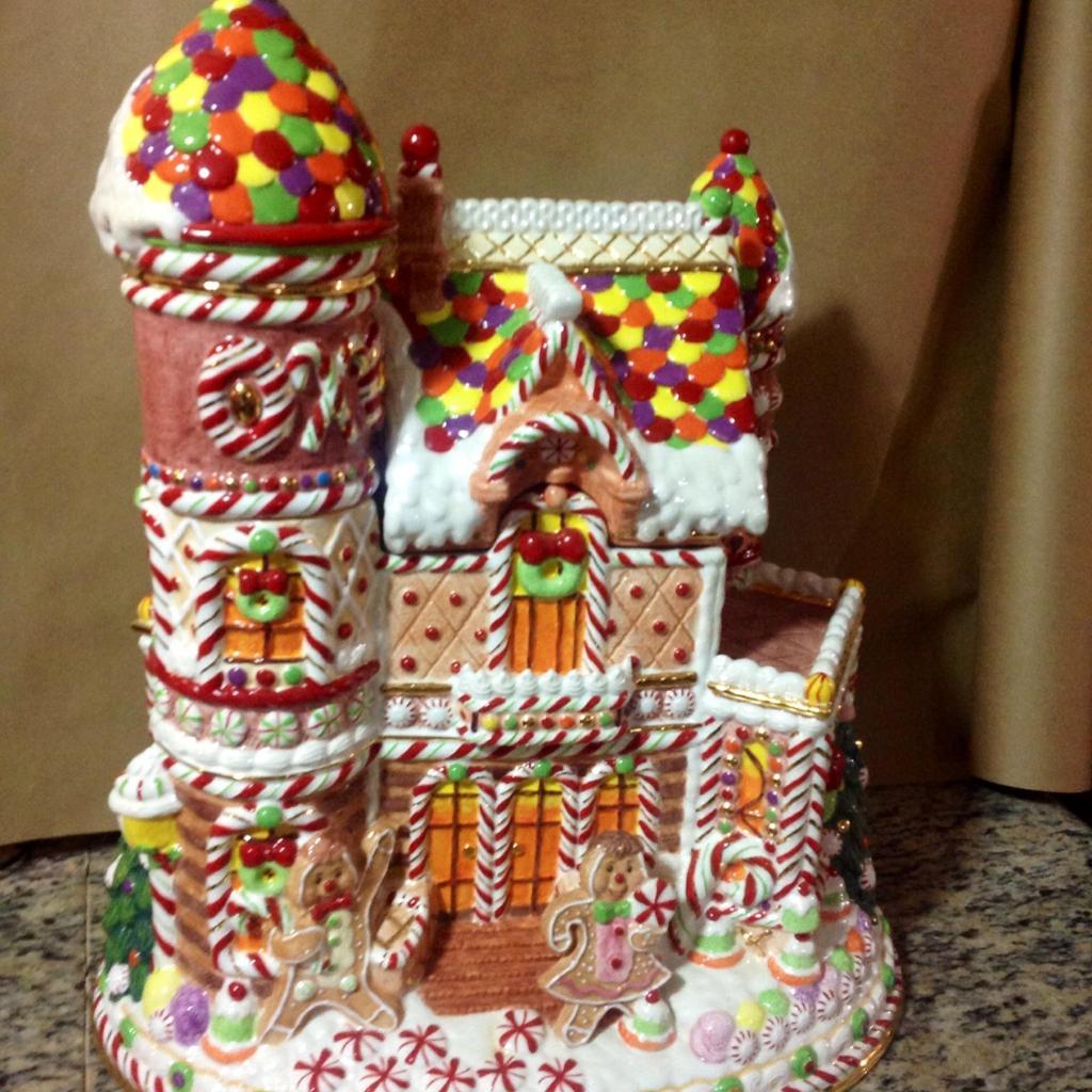 Christopher Radko Gingerbread House Cookie Jar