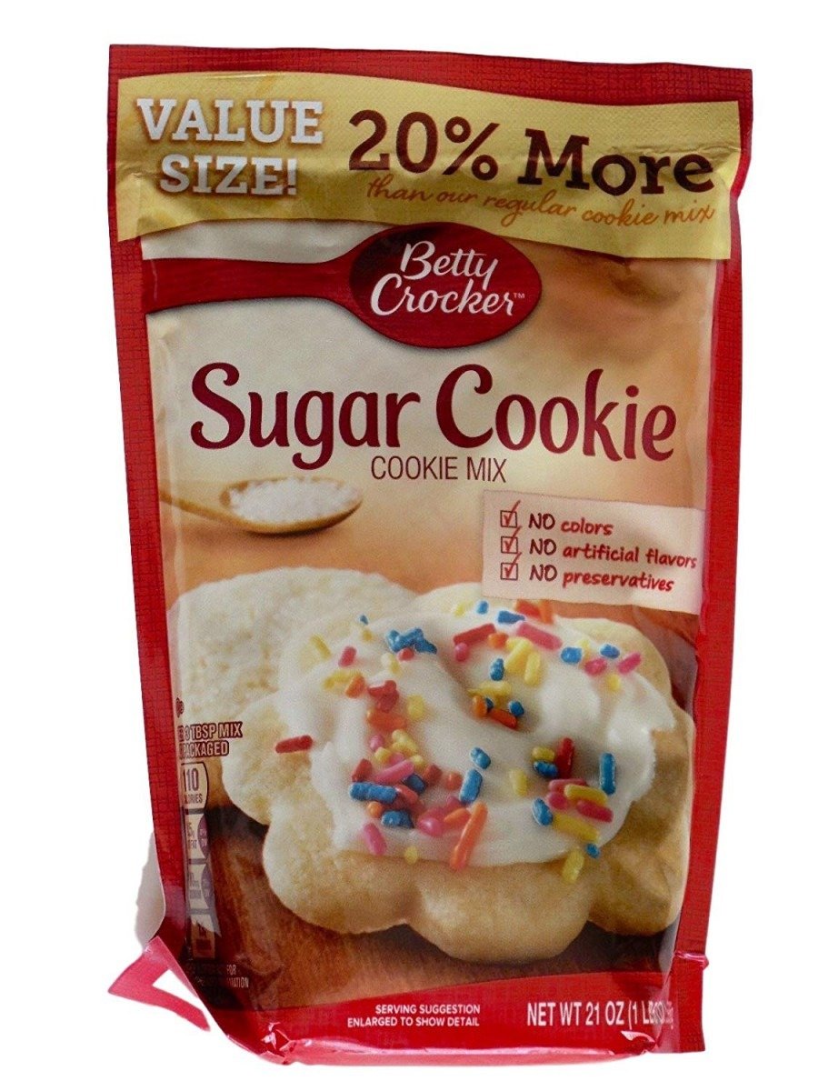 Amazon Com   Betty Crocker Sugar Cookie Mix 21 Oz Value Size 20