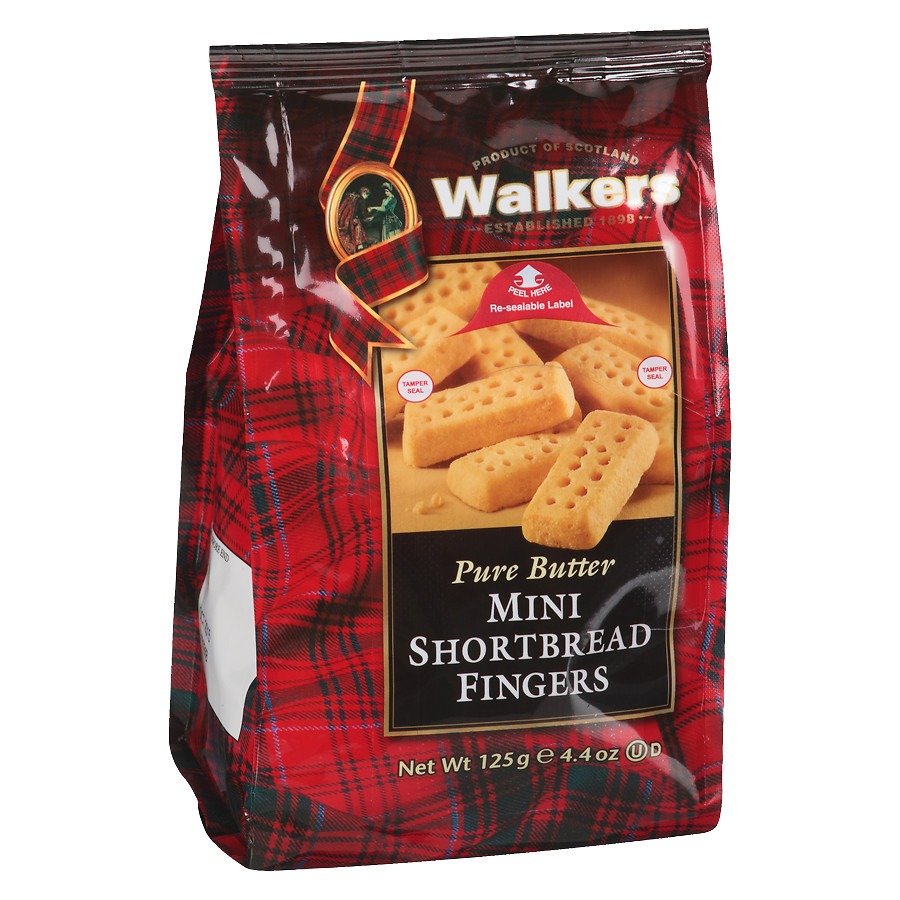 Walkers Shortbread Mini Fingers Cookies Butter
