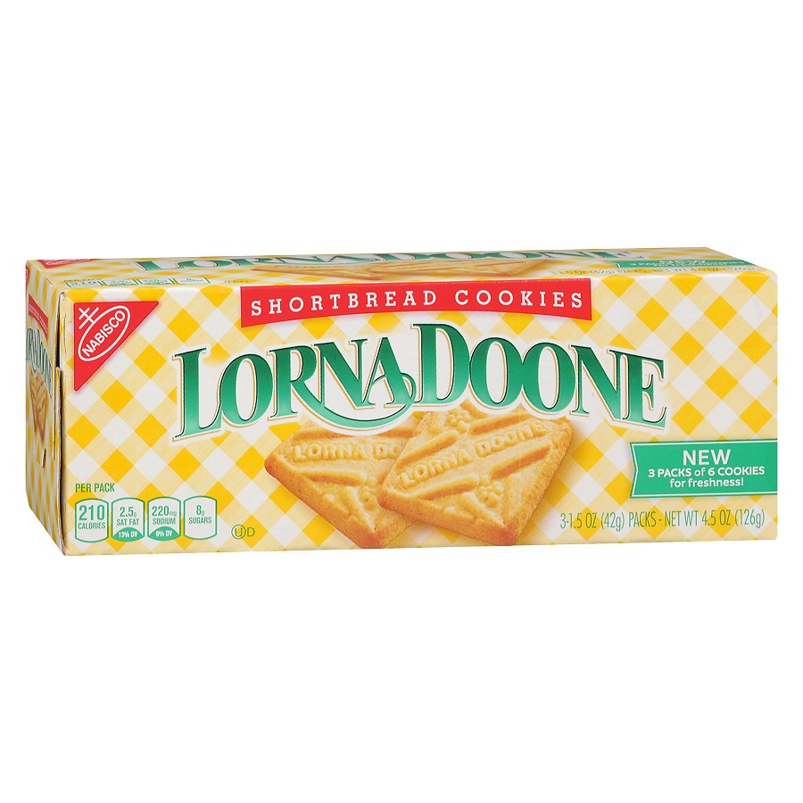 Nabisco Lorna Doone Cookies Shortbread