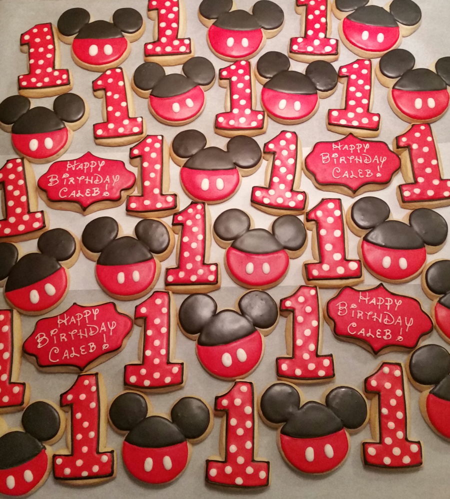 Mickey Mouse Cookies