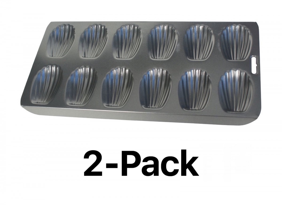 Fox Run 12 Cup Heavy Duty Nonstick Madeleine Shell Shape Cookie