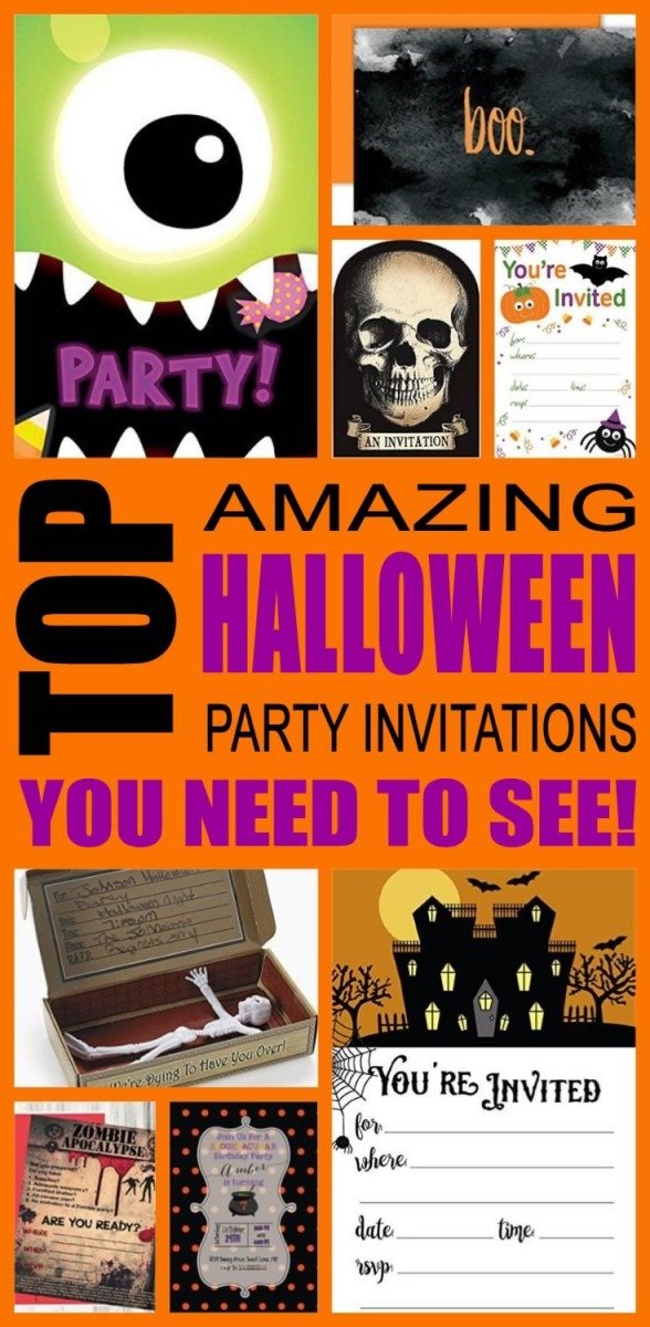 Best Halloween Party Invitation Ideas