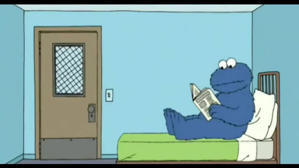 Cookie Monster Couch  Iy02