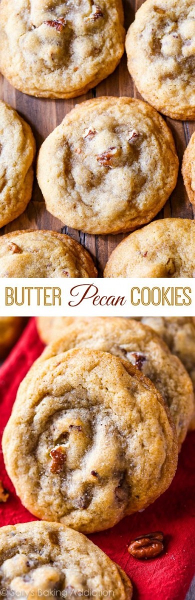 Butter Pecan Cookies