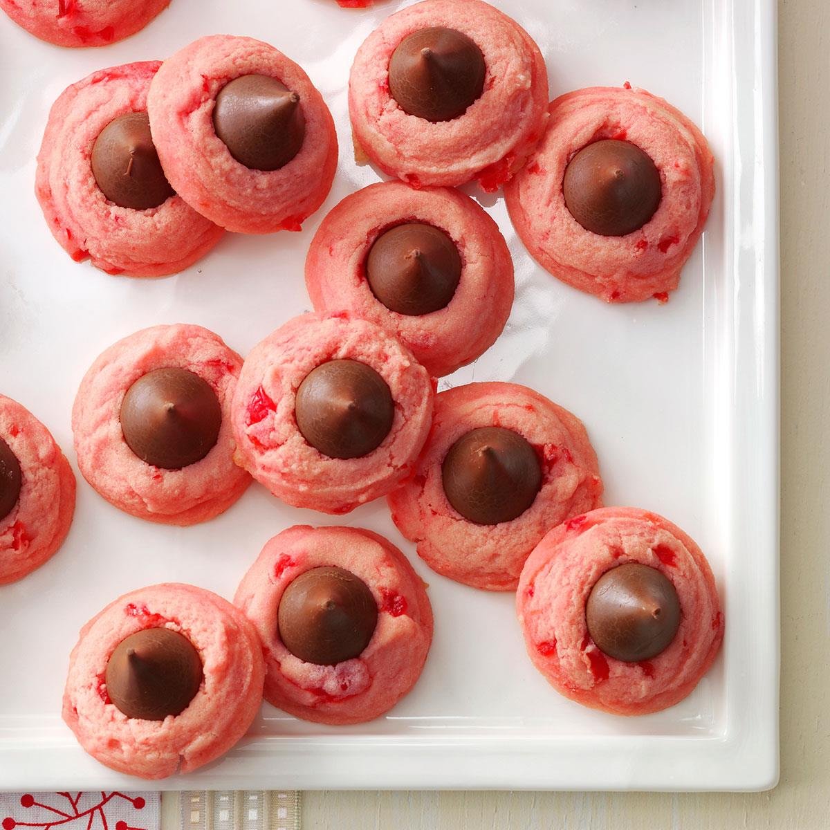 Cherry Kiss Cookies Recipe