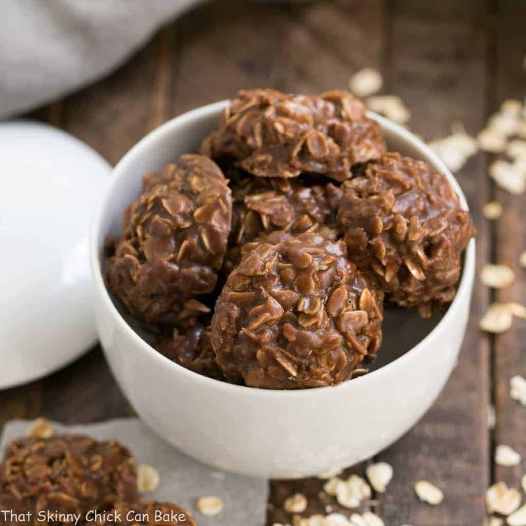 Classic Chocolate Peanut Butter No Bake Cookies