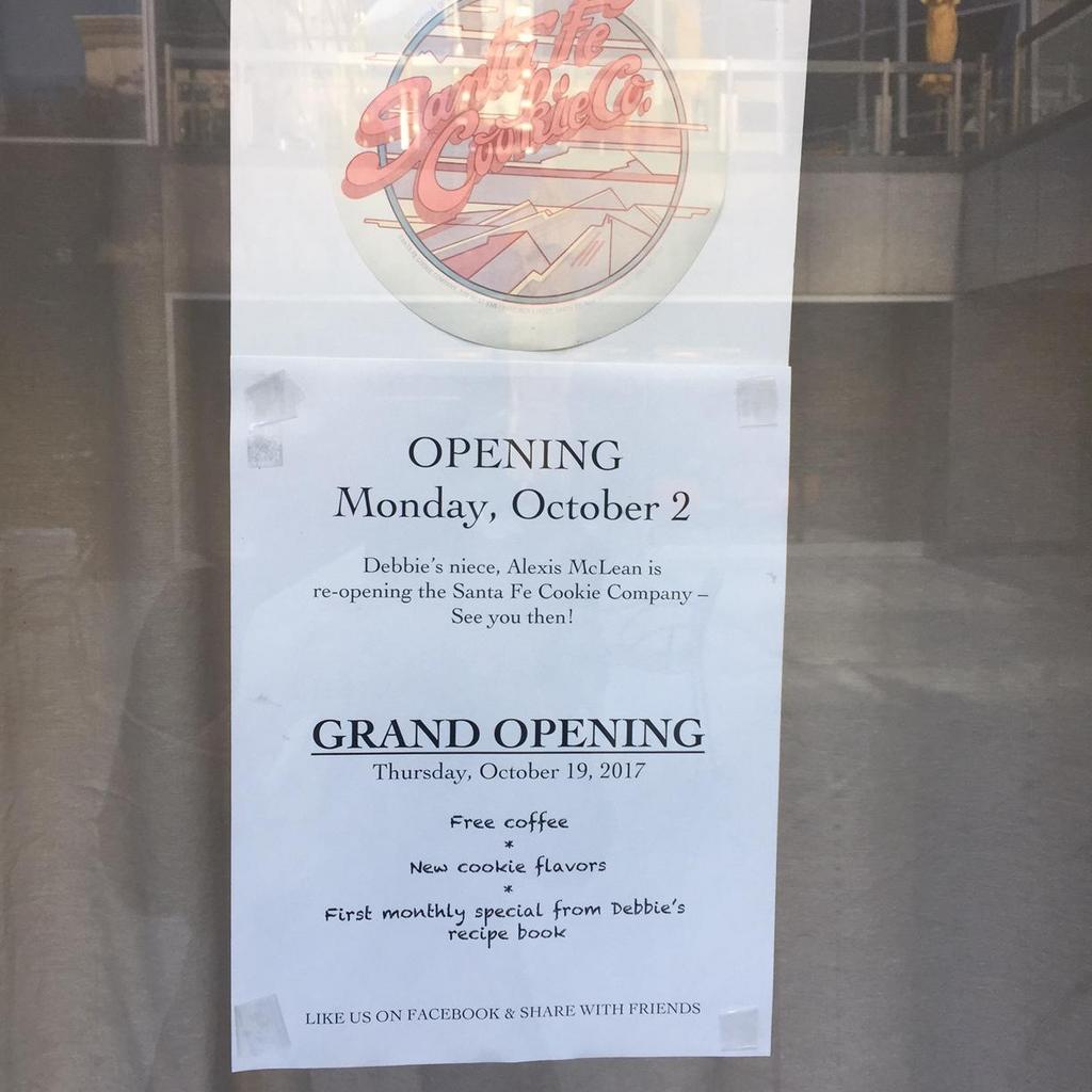 Downtown 'cookie Lady' Legacy Will Continue, Santa Fe Cookie Co