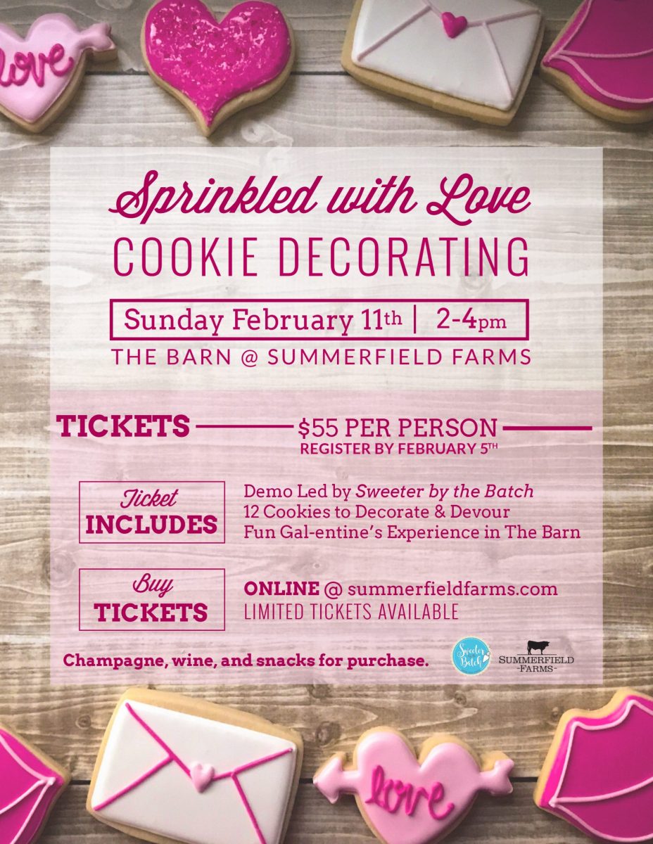 Sprinkled With Love Cookie Decorating