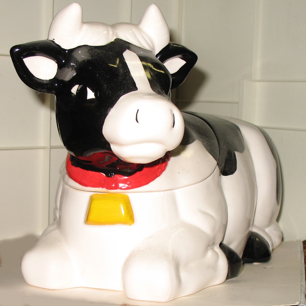 Cow Cookie Jar