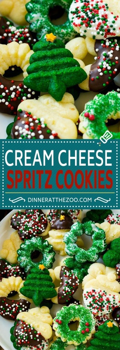 Cream Cheese Spritz Cookies