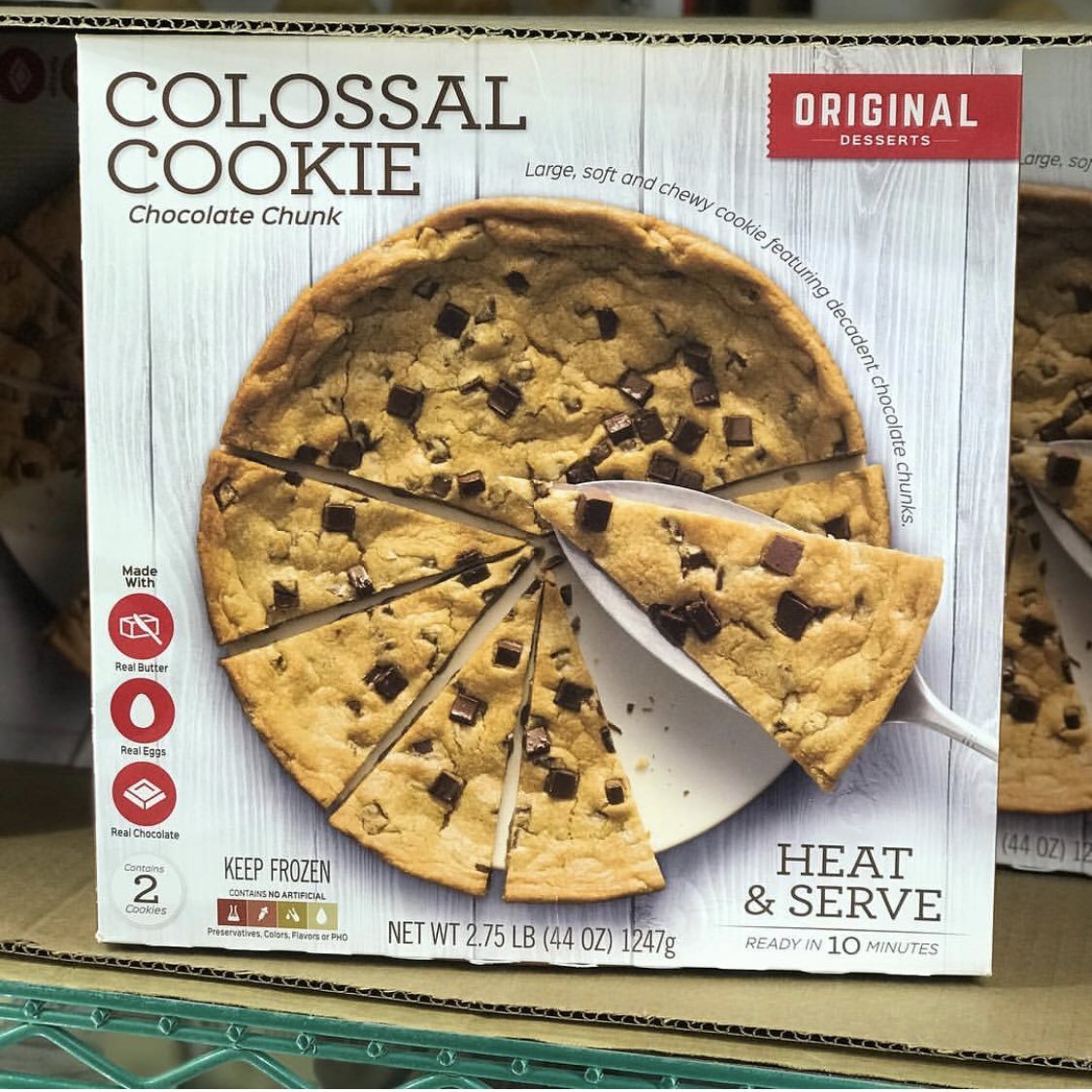 Ericajoy On Twitter   Costco Is Now Selling A 3 Pound Cookie Cake