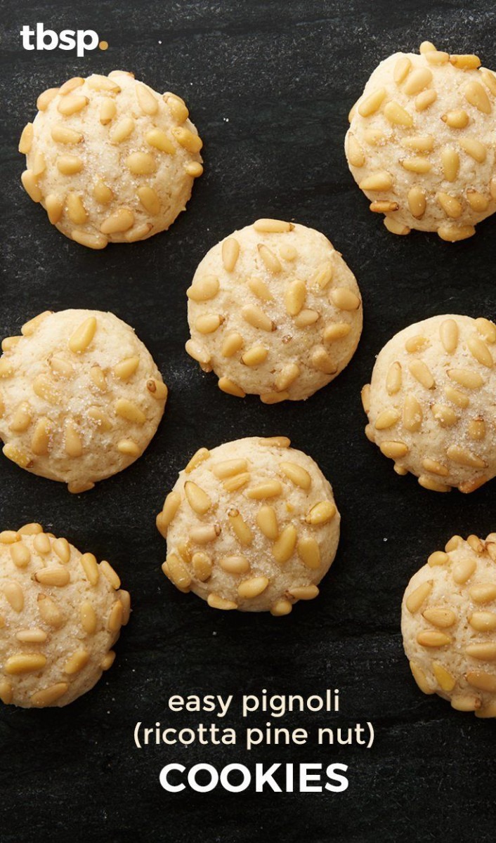 Easy Pignoli (ricotta Pine Nut) Cookies