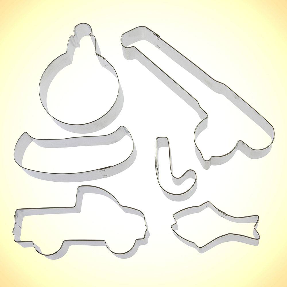Live To Fish Cookie Cutter 6 Pc Set Hs0424