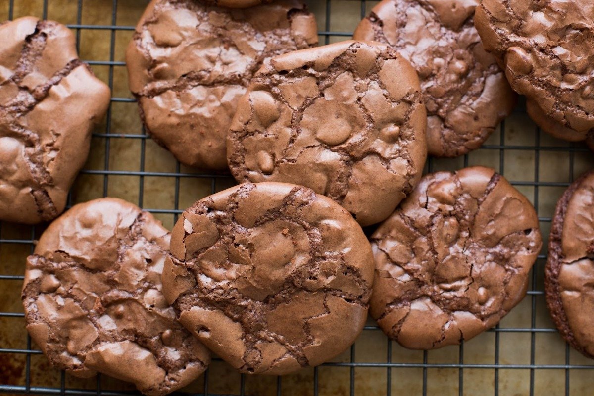 Flourless Chocolate Brownie Cookies {naturally Gluten Free Recipe