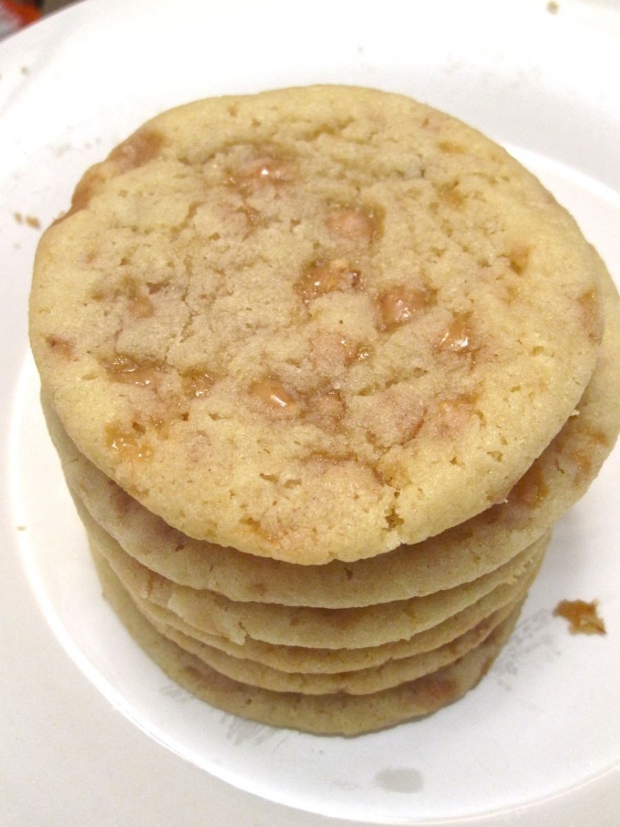 Goddess Of Baking  Butter Toffee Cookies