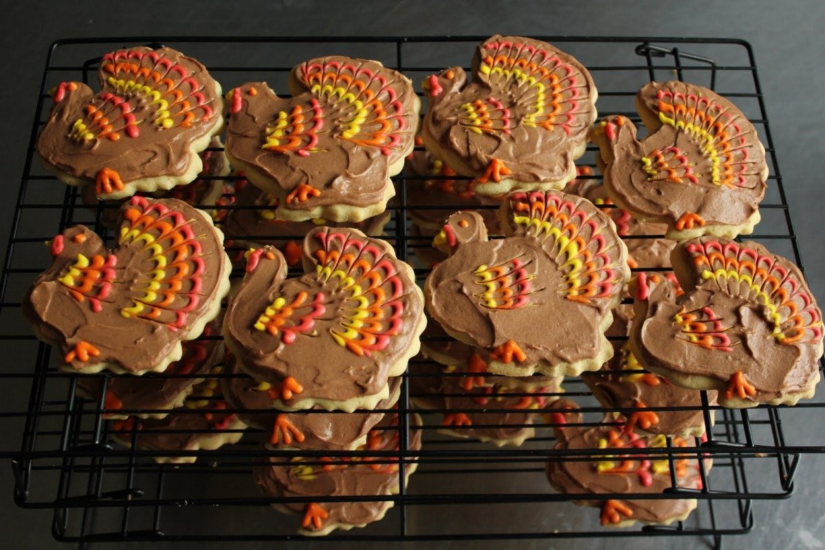 Songs From The Hearth  Turkey Sugar Cookies