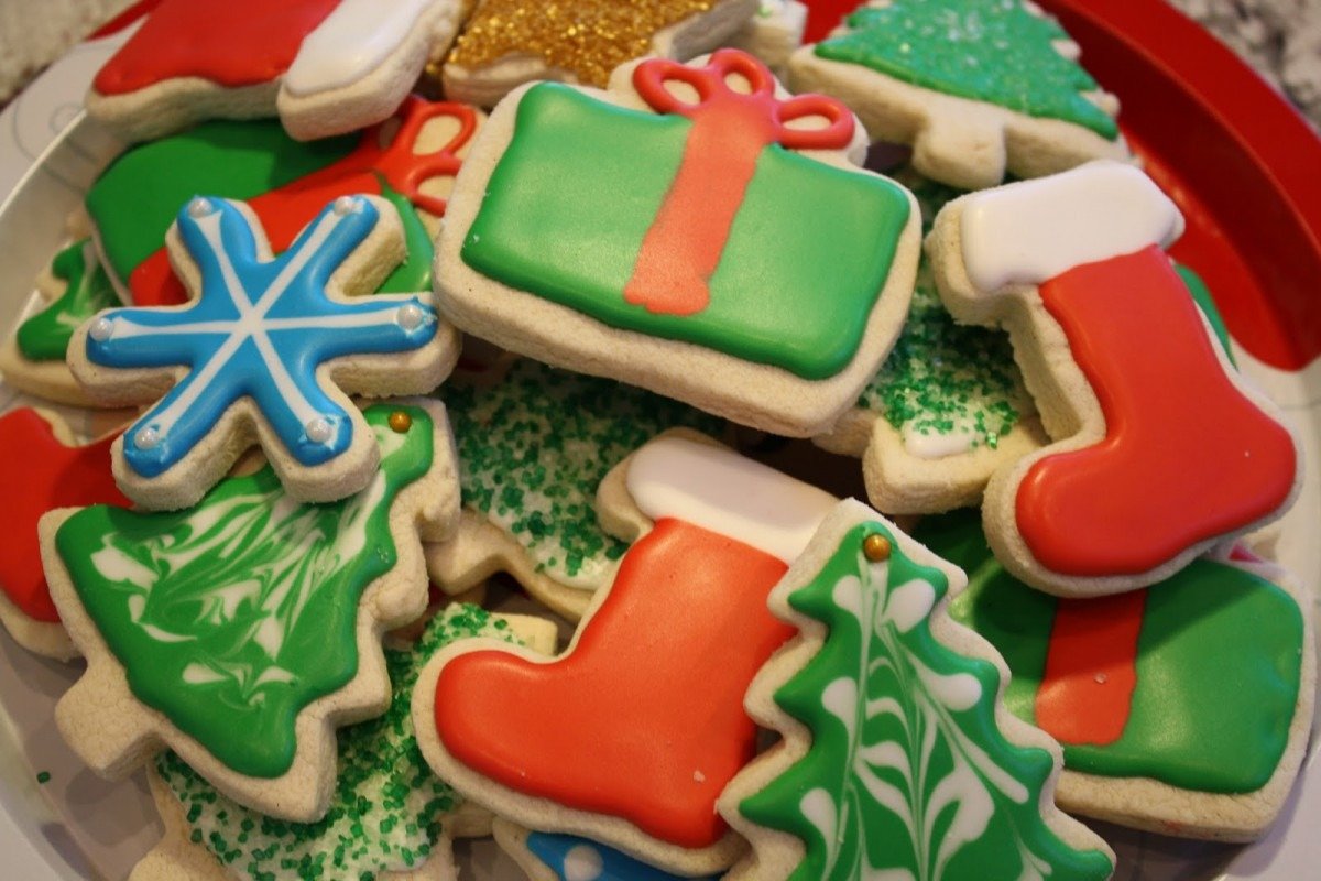 Gluten Free Sugar Cookies With Royal Icing