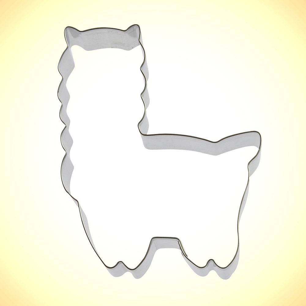 Llama Cookie Cutter   Bakery Supply
