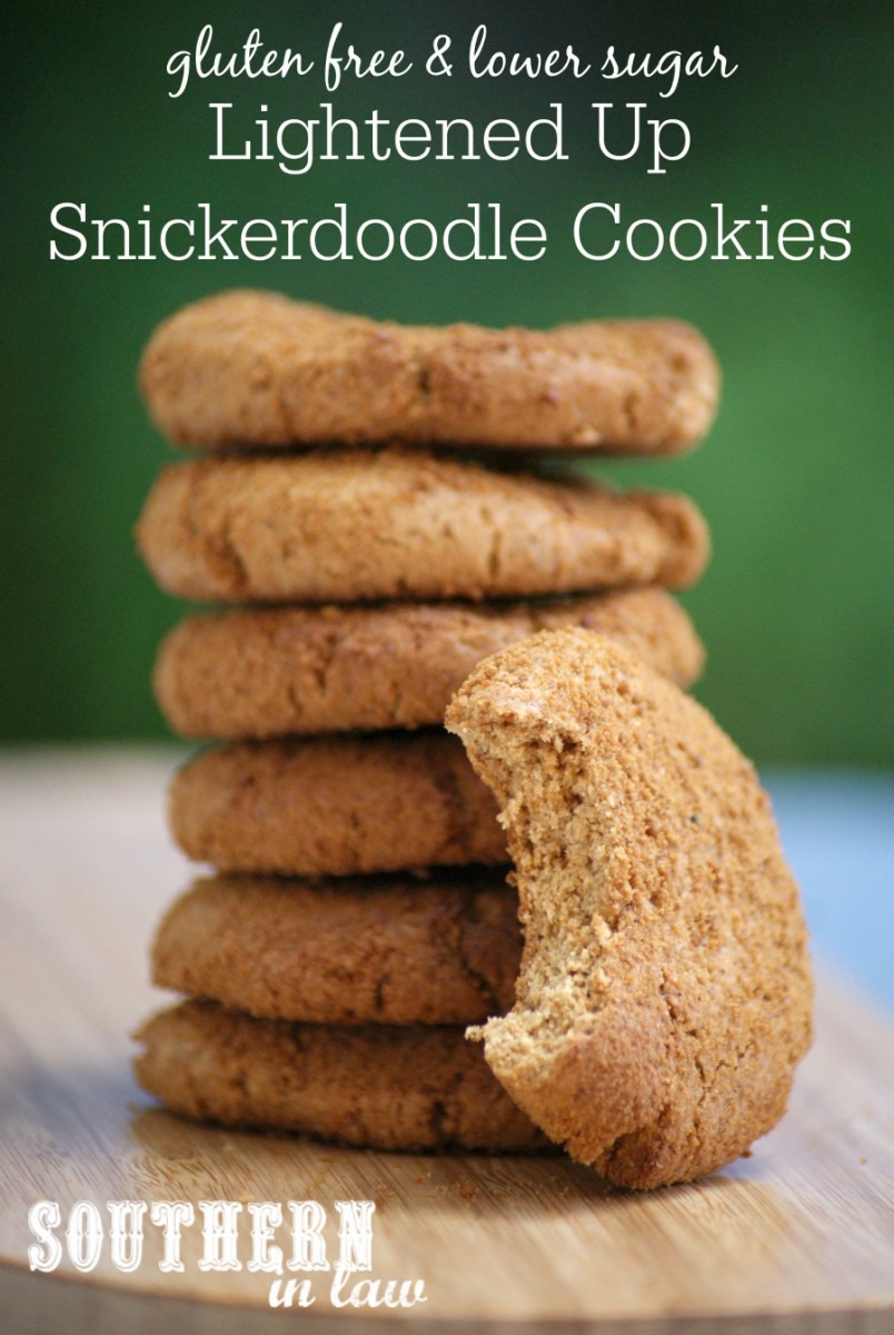 Southern In Law  Recipe  Lightened Up Snickerdoodle Cookies