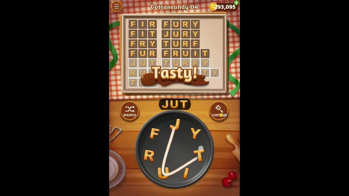 Word Cookies Cottoncandy Pack Level 4 Answers