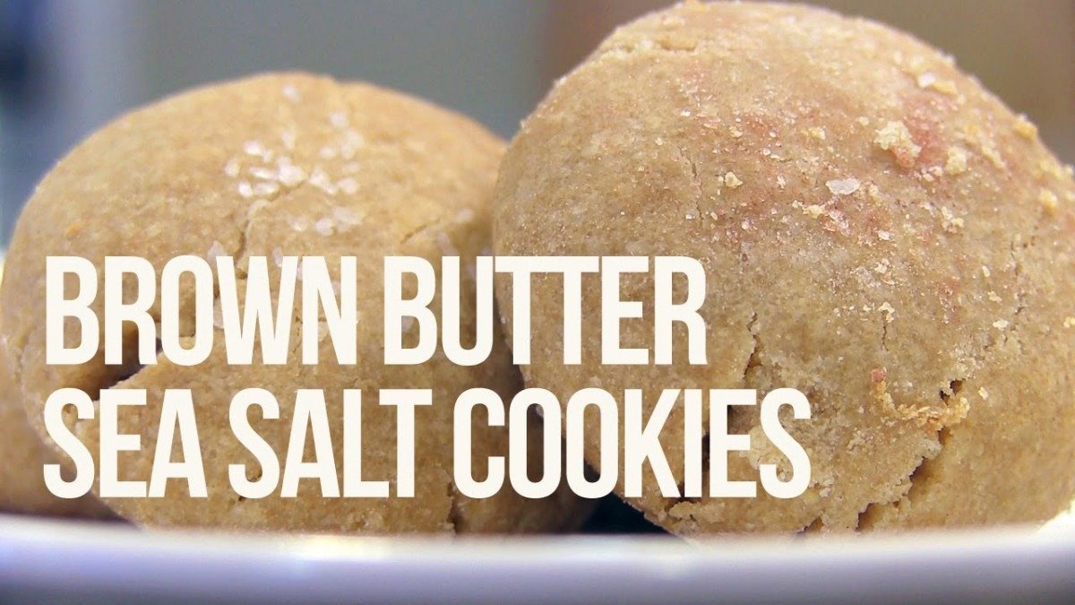 Brown Butter Sea Salt Cookie Recipe