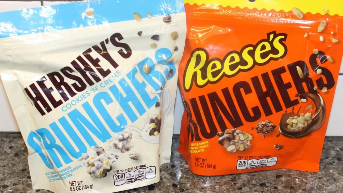 Hershey's Cookies 'n' CrÃ¨me Crunchers & Reese's Crunchers Review