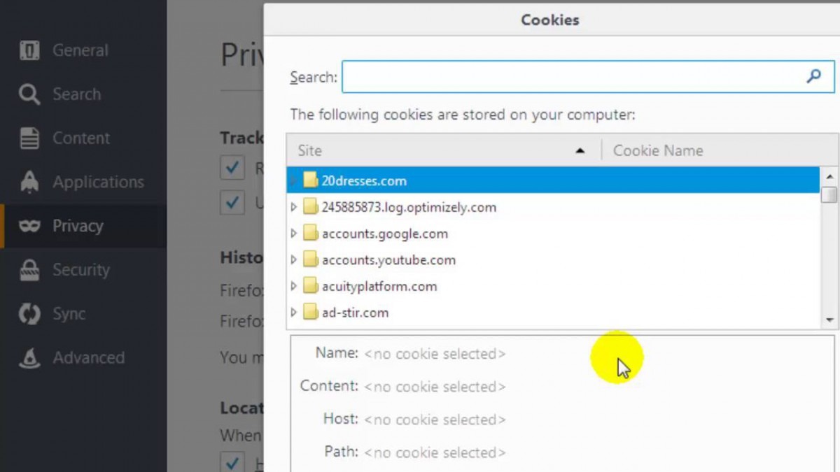 How To View Cookies In Firefox