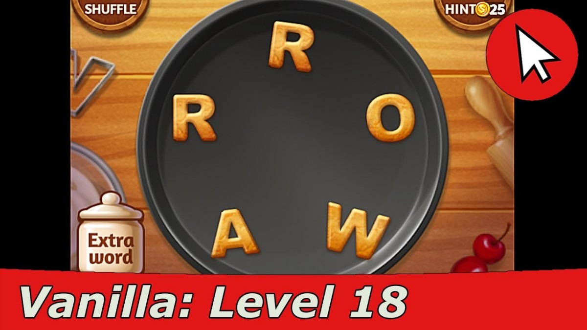Word Cookies Vanilla 18 Answers Guide