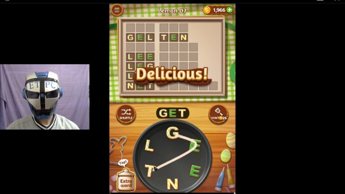 Word Cookies Lemon 7 Solved