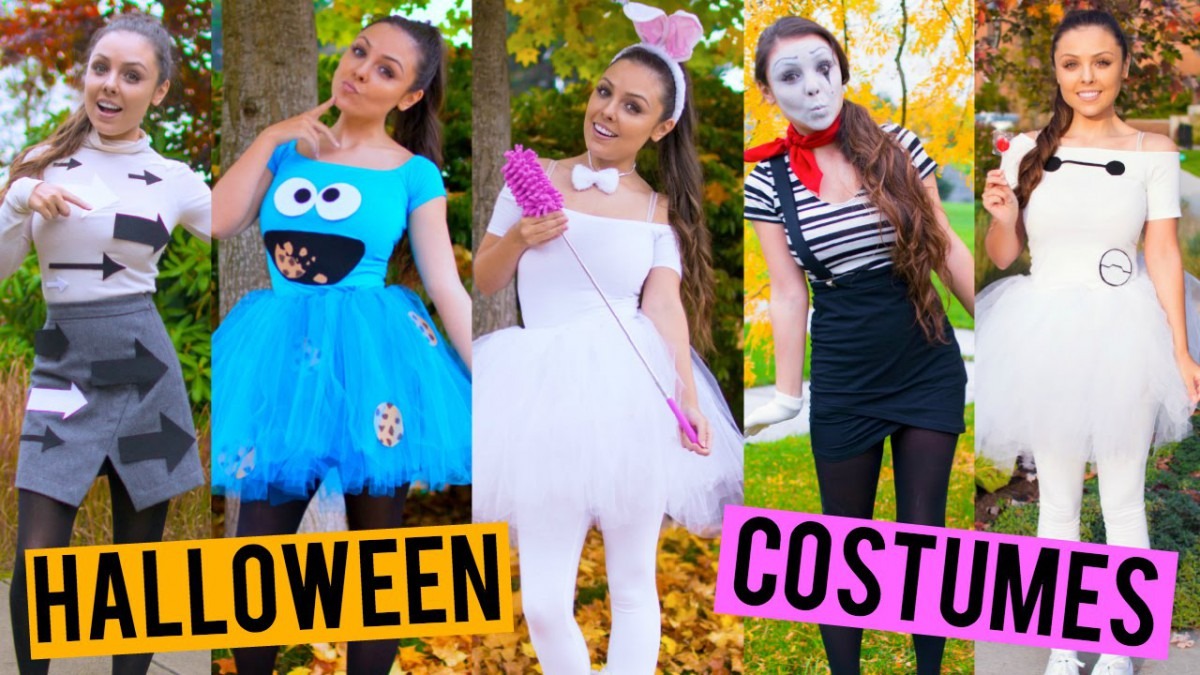 Last Minute Diy Halloween Costumes! Cookie Monster, Baymax, One