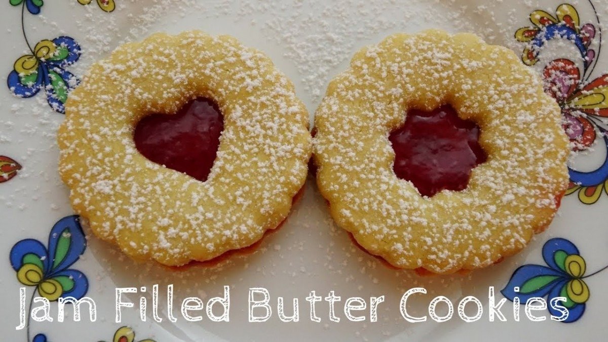 How To Make Jam Filled Butter Cookies