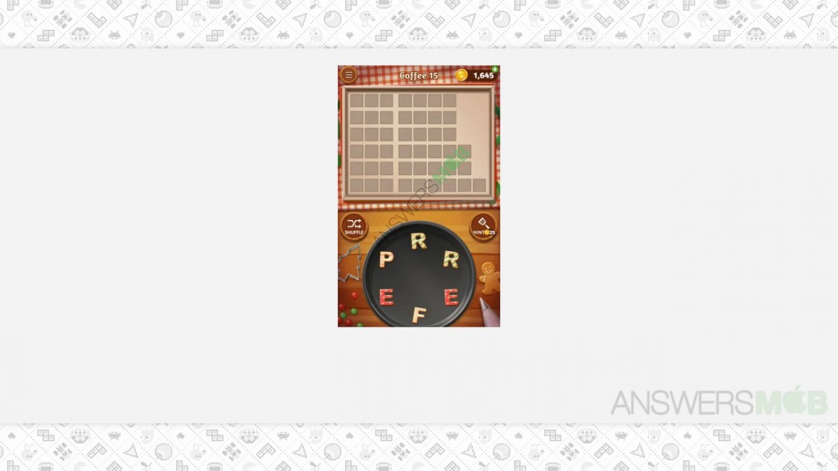 Word Cookies Coffee Answers