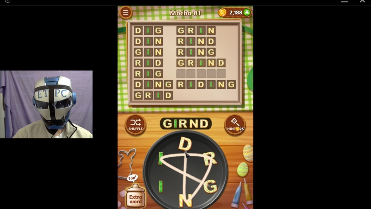 Word Cookies Mocha 1 Solved