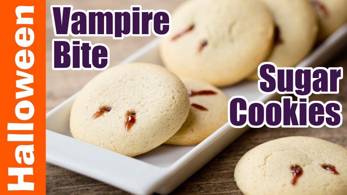 Vampire Bite Cookies