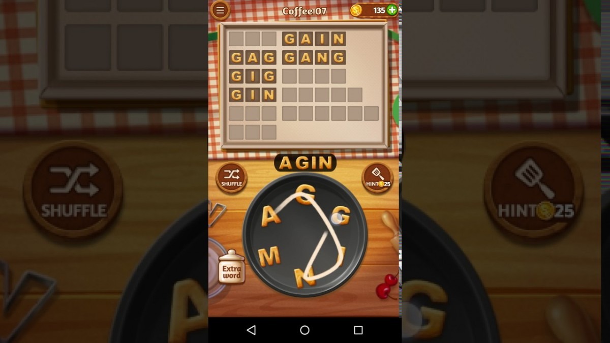 Word Cookies Coffee Pack Level 1 To 10 Answers