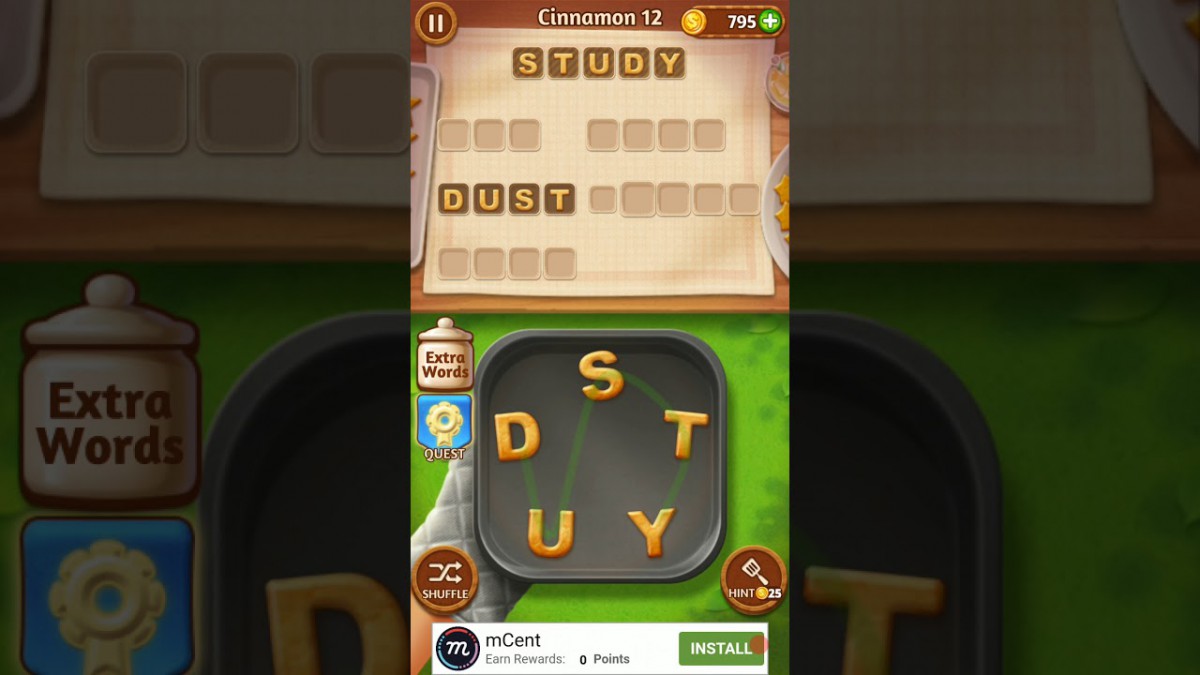 Word Cookies Novice Chef Cinnamon Level 12 Answers