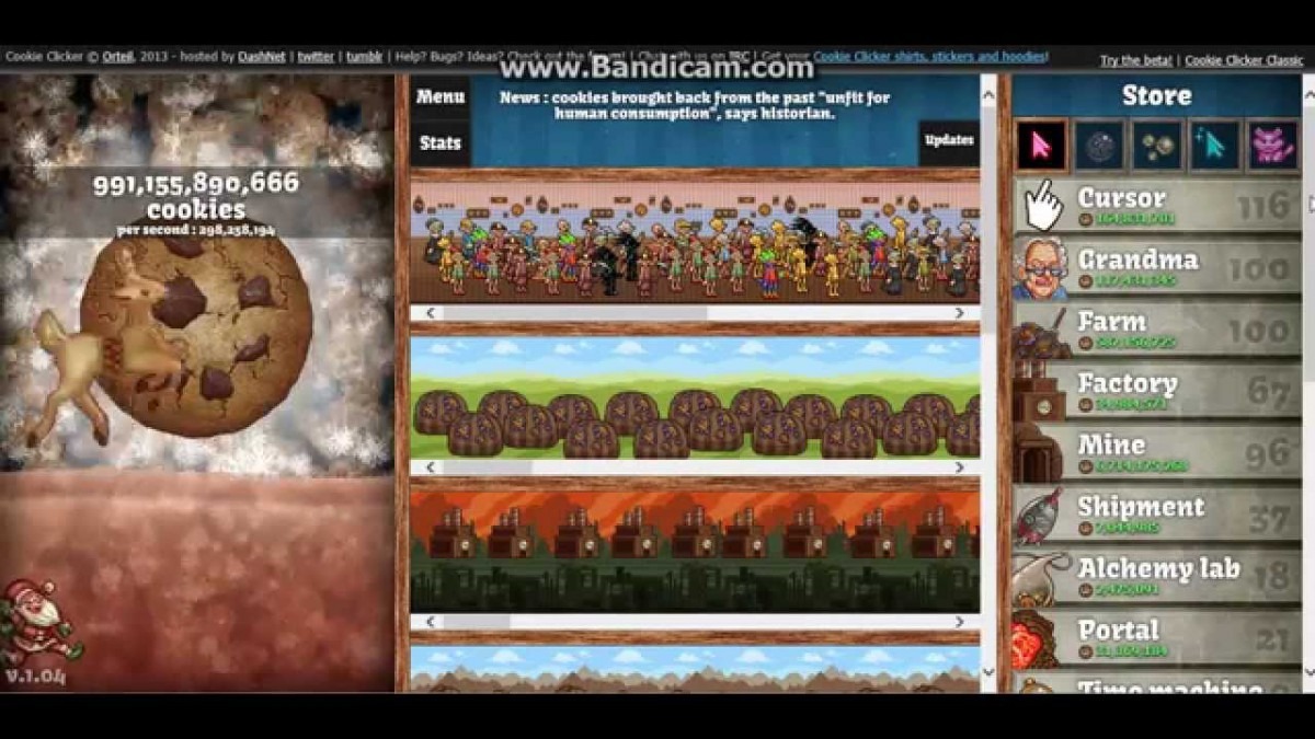 New Cookie Clicker Christmas Update