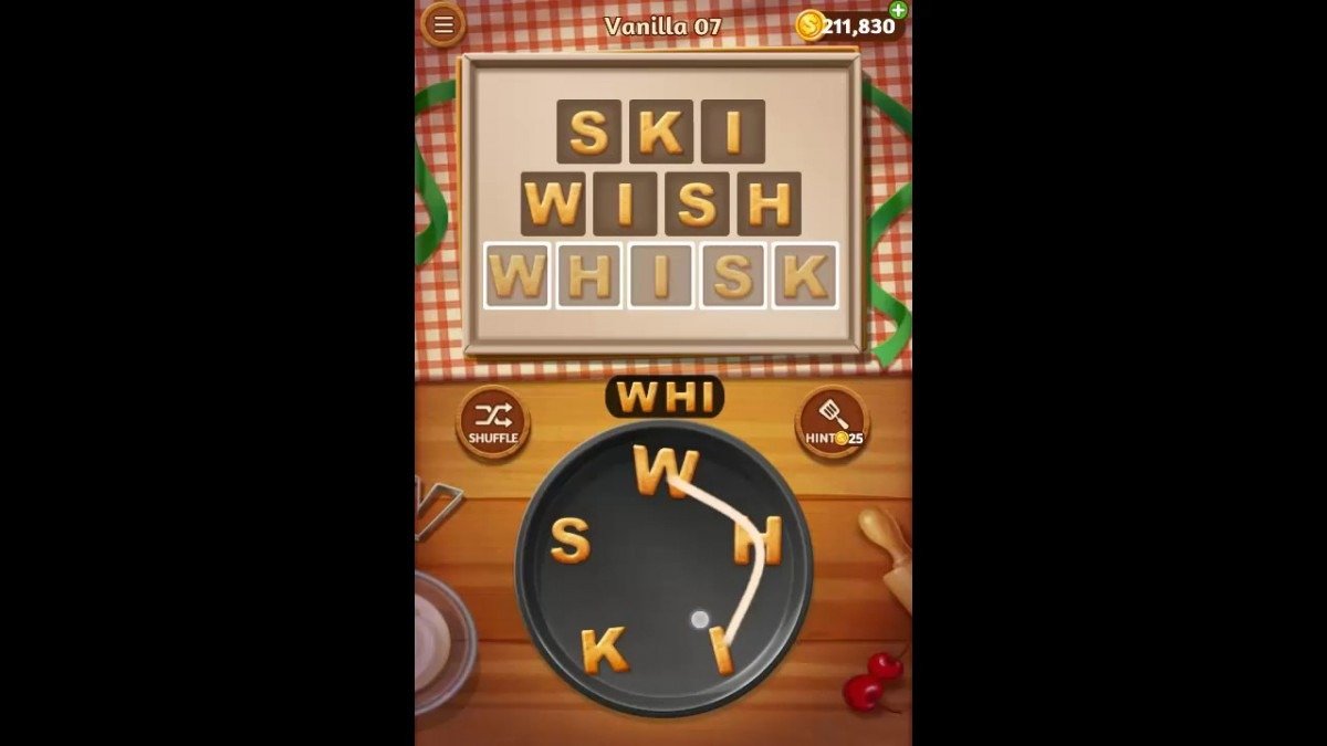Word Cookies Vanilla Pack Level 7 Answers