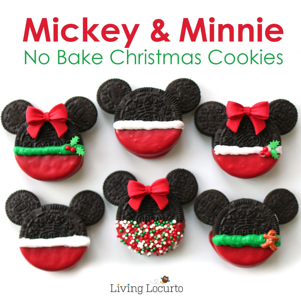 Mickey & Minnie Mouse Christmas Cookies