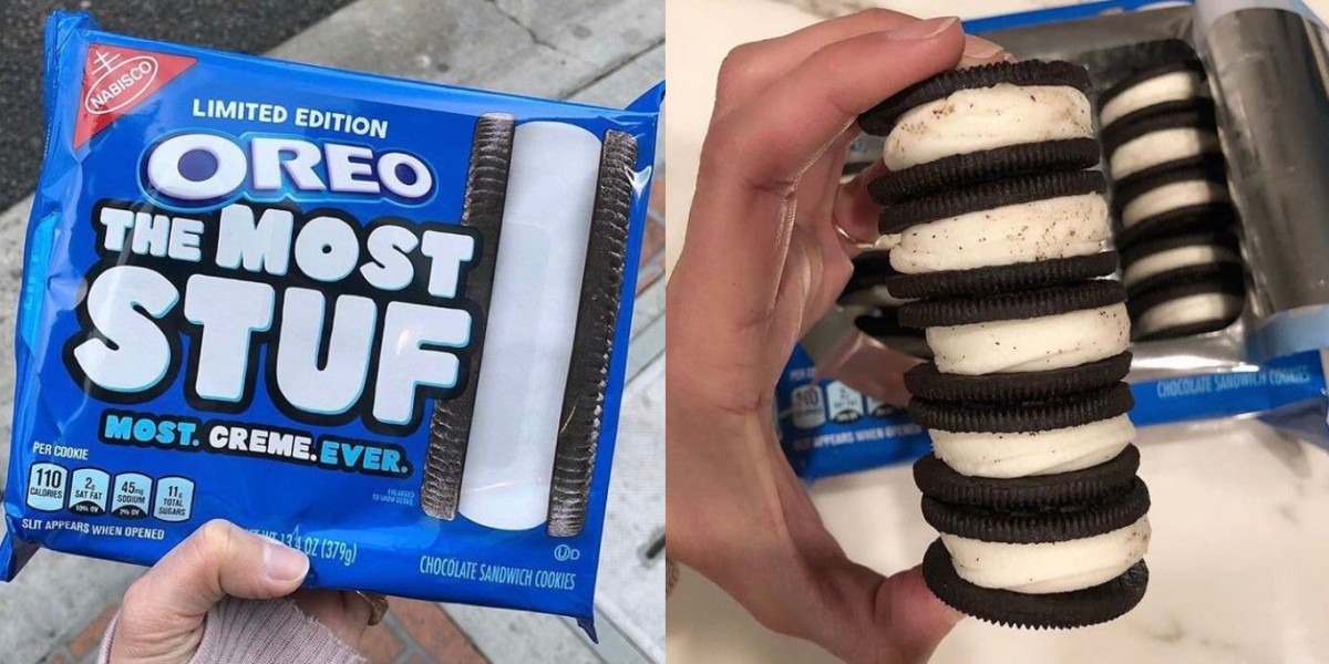 Update] Most Stuf Oreos Are Here And They're Insanely Huge