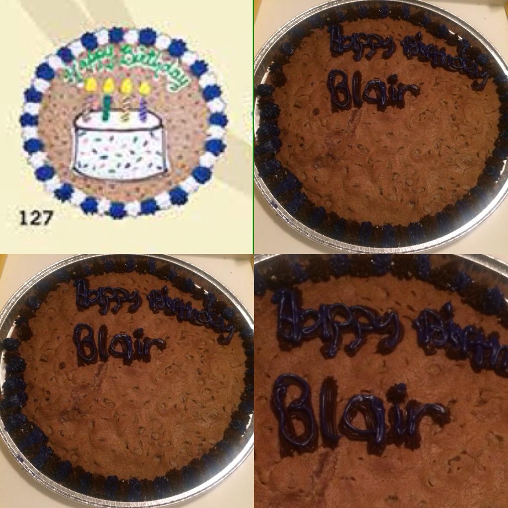 Cookie Cake Decorating Fail   Baking